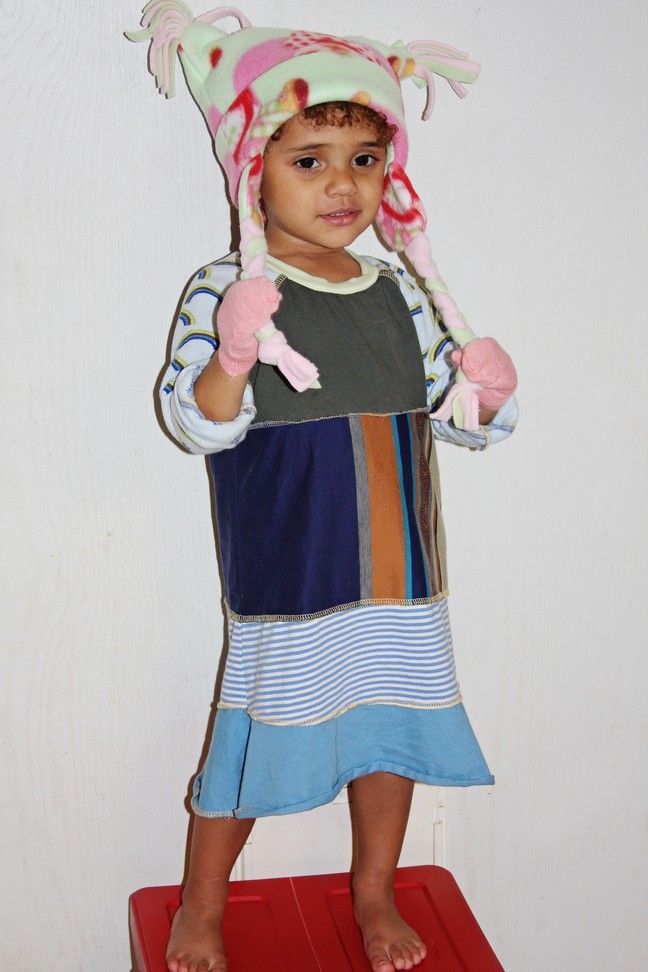 treasures for tots Fleece Hat and Sock Mittens